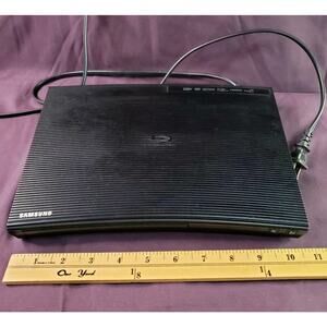 Samsung BD-J5100 TV Streaming Blu-ray DVD Disc Player Black NO REMOTE